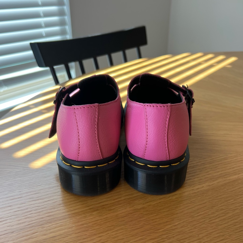 Dr. Martens Pink Virginia Mary Janes - Picture 5 of 5